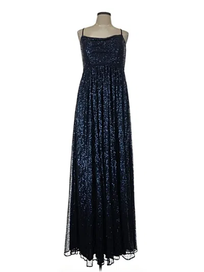 Pre-owned Morilee By Madeline Gardner Cocktail Dress In Blue