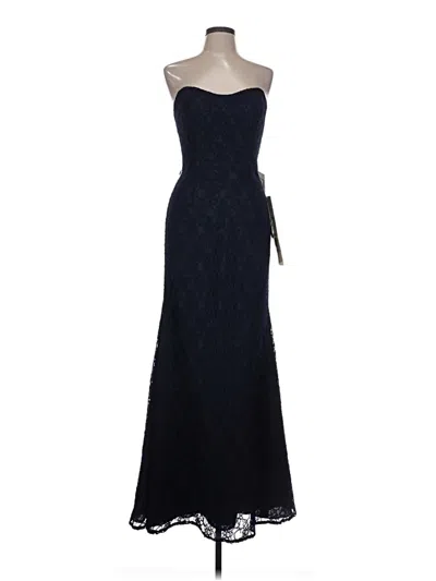 Pre-owned Morilee By Madeline Gardner Cocktail Dress In Blue