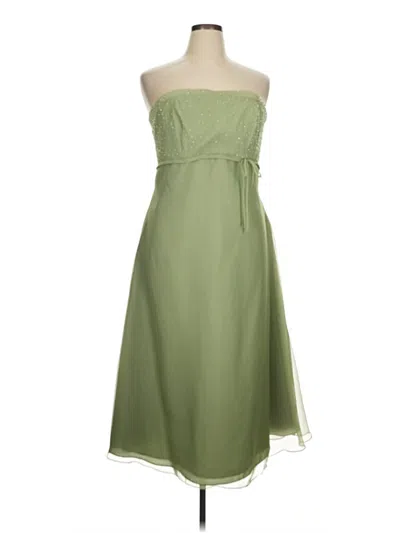 Pre-owned Morilee By Madeline Gardner Cocktail Dress In Green