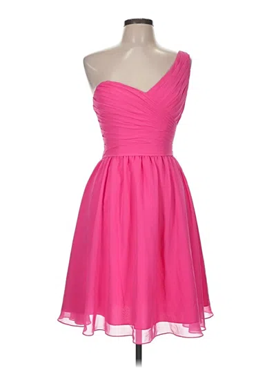 Pre-owned Morilee By Madeline Gardner Cocktail Dress In Pink