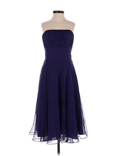 Pre-owned Morilee By Madeline Gardner Cocktail Dress In Purple