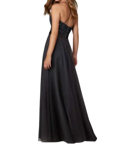 Morilee Floor-length Wedding Dress In Eggplant