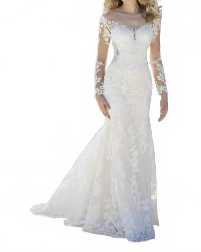 Morilee Frieda Wedding Dress In Ivory/champagne In Multi