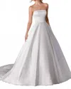 Morilee Sedona Duchess Ball Gown In Ivory In Multi