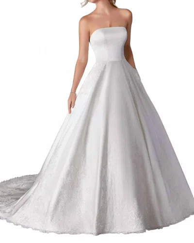 Morilee Sedona Duchess Ball Gown In Ivory In White