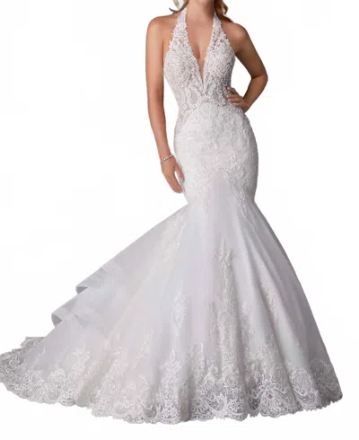 Morilee Shakira Crystal Bridal Gown In Ivory In White