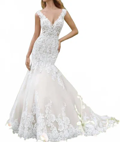 Morilee Women's Cecile Wedding Dress In Champagne In Multi