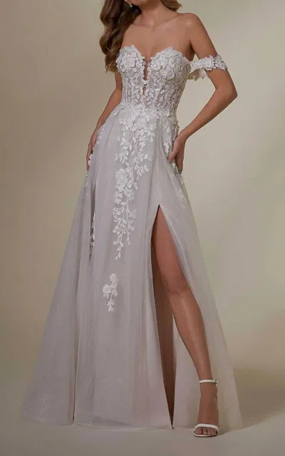 Morilee Women's Magnolia Dress In Shades Of Ivory In White