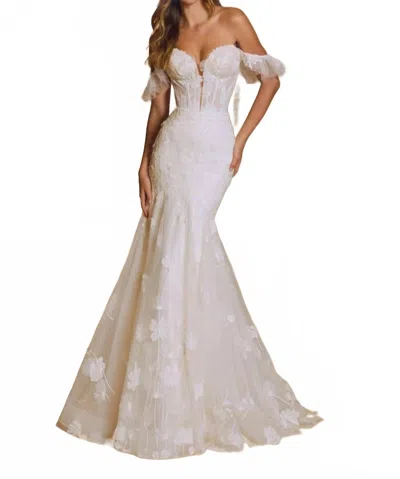 Morilee Women's Rory Dress In Shades Of Ivory In White