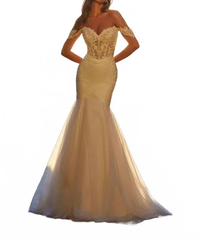 Morilee Women's Rowena Dress In Shades Of Ivory In Gold