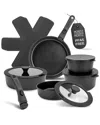 Moritz & Moritz 15pc Nonstick Cookware Set