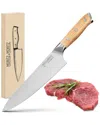 Moritz & Moritz 8in Chef's Knife
