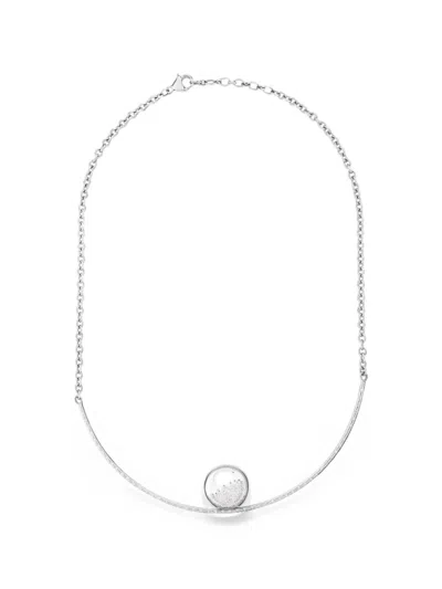 Moritz Glik Bambole Halskette Mit Diamant In Metallic