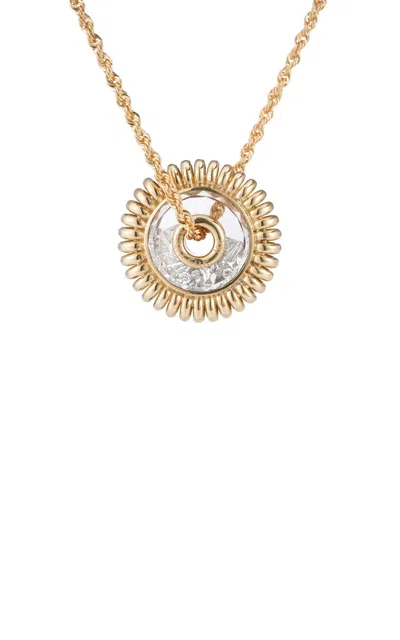 Moritz Glik Mola 18k Yellow Gold Diamond Shaker Necklace