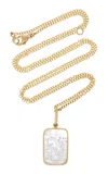 Moritz Glik Ten Fourteen 18k Yellow Gold Diamond Shaker Necklace