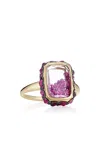 Moritz Glik Ten Fourteen 18k Yellow Gold Ruby Ring