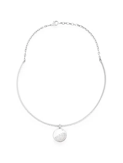 Moritz Glik Trapezio Gala Halskette Mit Diamant In Metallic