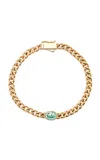 Moritz Glik Unidinho 18k Yellow Gold Emerald Bracelet