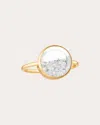 Moritz Glik Women's Core 12 Diamond & 18k Gold Shaker Ring In Gold
