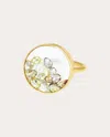 Moritz Glik Women's Core 16 Yellow Diamond & 18k Gold Shaker Ring In Gold