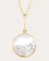 Moritz Glik Women's Diamond & 18k Gold Core 12 Shaker Pendant Necklace