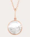 Moritz Glik Women's Diamond & 18k Gold Core 12 Shaker Pendant Necklace