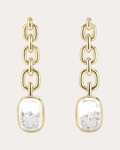 Moritz Glik Women's Diamond & 18k Gold Malha Shaker Drop Earrings