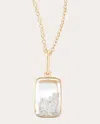 Moritz Glik 18kt Yellow Gold Ten Fourteen Sapphire And Diamond Shaker Necklace In Gold
