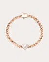 Moritz Glik Women's Diamond & 18k Gold Unidinho Heart-ish Shaker Bracelet
