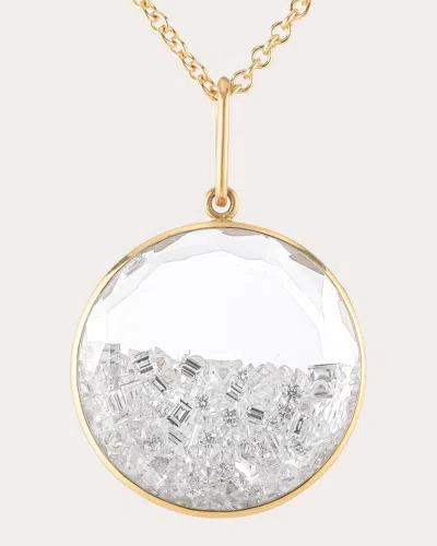 Moritz Glik Women's Diamond Core 20 Pendant Necklace In Gold