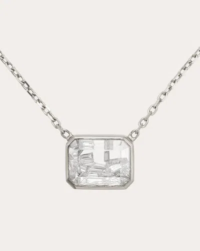 Moritz Glik Women's Diamond Esmeralda Pendant Necklace In Metallic