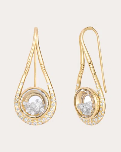 Moritz Glik Women's Diamond Garoa Gala Drop Earrings In Gold