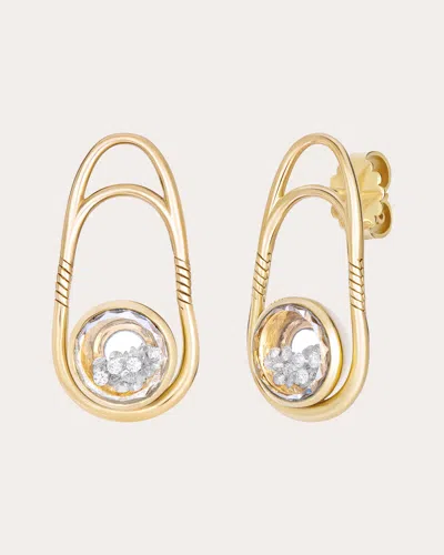 Moritz Glik Women's Diamond Guizo Drop Earrings In Gold