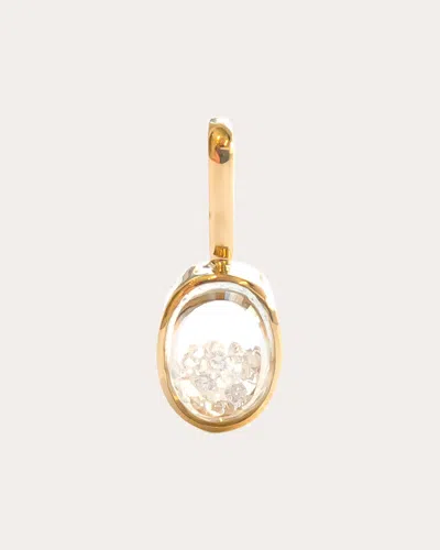 Moritz Glik Women's Diamond Oh Miniature Charm In Gold