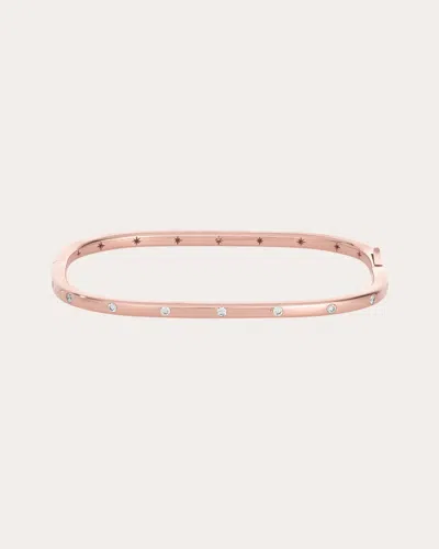 Moritz Glik Women's Diamond Petite Core Stacking Bangle In Gold