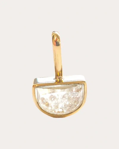 Moritz Glik Women's Diamond Sorriso Miniature Charm In Gold