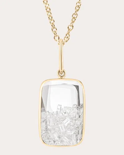 Moritz Glik Women's Diamond Ten Fourteen Pendant Necklace In Gold