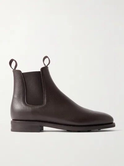 Morjas Full-grain Leather Chelsea Boots In Brown