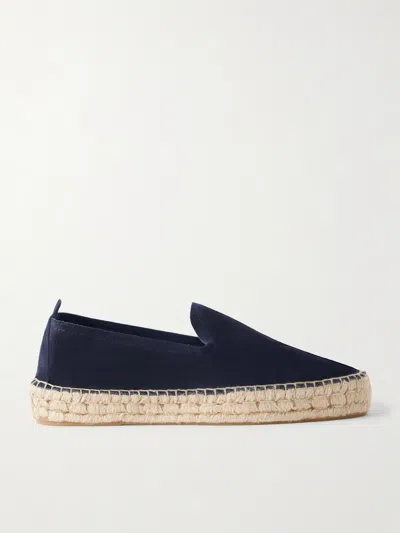Morjas The Espadrille Suede Espadrilles In Multi