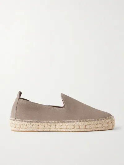 Morjas The Espadrille Suede Espadrilles In Multi