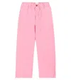 Morley Cotton-blend Pants In Pink