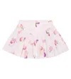Morley Floral-print Cotton Miniskirt In Rose