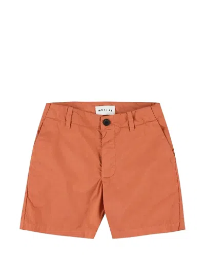 Morley Kids' Lennon Cotton Shorts In Brown