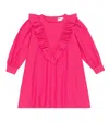Morley Ravi Evan Cotton Dress In Knockout Pink