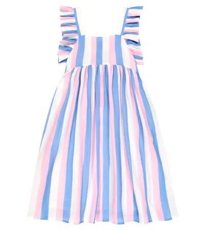 Morley Kids' Scarlett Cotton Dress In Sky