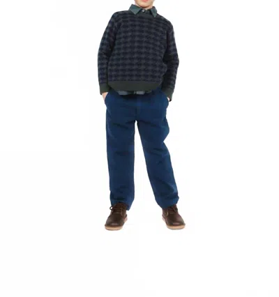 Morley Kids' Tamas Knitted Sweater In Pine In Green