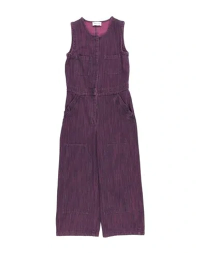 Morley Babies'  Toddler Girl Jumpsuit Deep Purple Size 6 Cotton