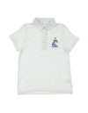 Morley Babies'  Toddler Girl Polo Shirt Light Green Size 4 Viscose, Linen, Polyester