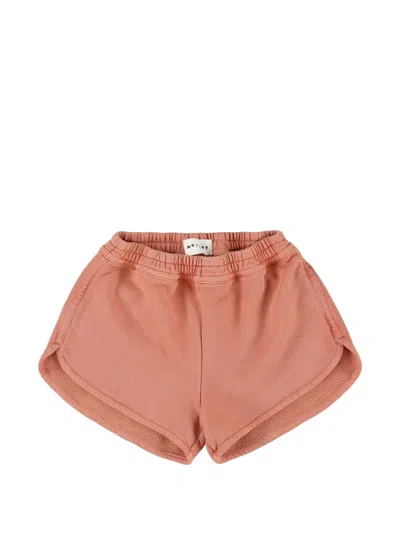 Morley Kids' Ugene Elasticated-waist Shorts In Orange