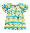 Morley Ummy Ruffled Printed Cotton Dress In Multicoloured